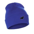 thumbnail image 1 of Daxton Dog Breeds Cuffed Beanie Winter Knit Hat Skully Cap, Shih Tzu Maltese, Royal Beanie, 1 of 2