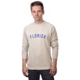 thumbnail image 1 of Daxton Florida Sweatshirt Athletic Fit Pullover Crewneck French Terry Fabric, Oat Sweatshirt Royal Letters, 1XL, 1 of 3