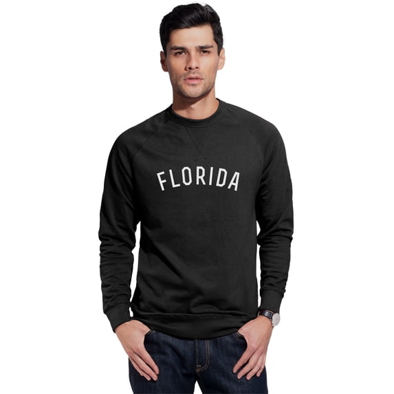 Daxton Florida Sweatshirt Athletic Fit Pullover Crewneck French Terry Fabric