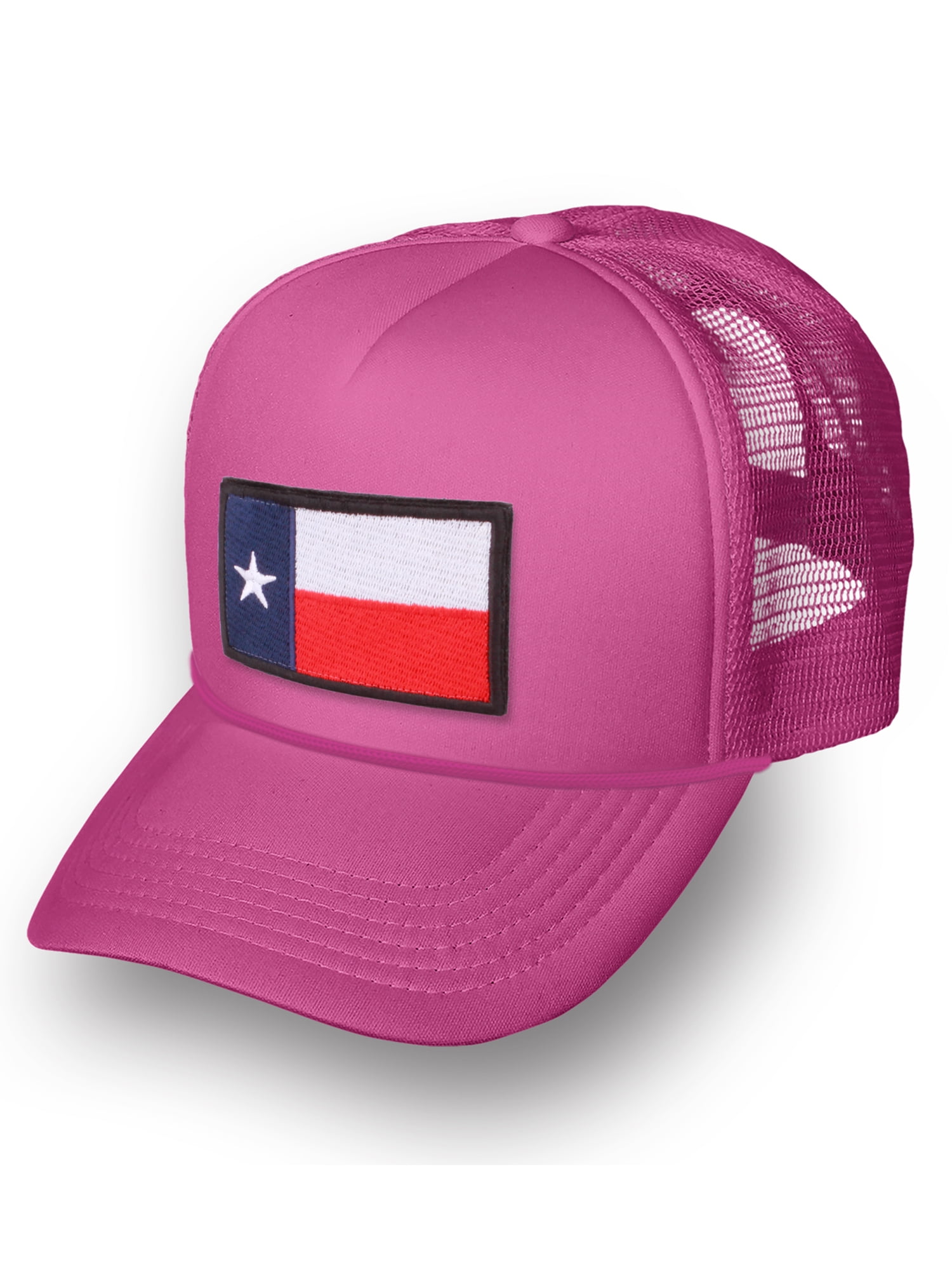Casquette trucker avec drapeau du Texas : casquette de baseball brodée de style vintage - France
