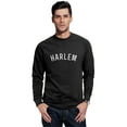 thumbnail image 1 of Daxton Harlem Sweatshirt Athletic Fit Pullover Crewneck French Terry Fabric, 1 of 3