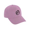 thumbnail image 1 of Daxton Low Profile Adjustable Baseball Dad Hat Cap Old English Font Alphabet A to Z, Pink Hat Black O, 1 of 3