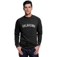 thumbnail image 1 of Daxton Oklahoma Sweatshirt Athletic Fit Pullover Crewneck French Terry Fabric, 1 of 3