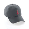 thumbnail image 1 of Daxton Poker Holdem Lucky Cards Baseball Unstructured Cap, Charcoal Hat, Queens of Hearts, 1 of 5
