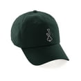 thumbnail image 1 of Daxton Poker Holdem Lucky Cards Baseball Unstructured Cap, Dark Green Hat, Jack of Clubs, 1 of 5