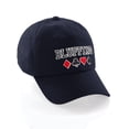 thumbnail image 1 of Daxton Poker Holdem Lucky Cards Baseball Unstructured Cap, Navy Hat, Bluffing, 1 of 5