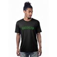 thumbnail image 1 of Daxton Premium Basic Crew Neck Short Sleeve Tshirt Cities Brooklyn Letter, 1 of 1