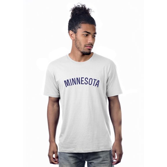 Daxton Premium Basic Crew Neck Short Sleeve Tshirt Cities Minnesota Letter
