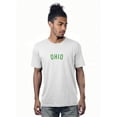 thumbnail image 1 of Daxton Premium Basic Crew Neck Short Sleeve Tshirt Cities Ohio  Letter, 1 of 2