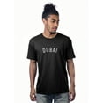 thumbnail image 1 of Daxton Premium Crew Neck Short Sleeve Basic T-Shirt Custom International Cities, 1 of 2