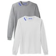 thumbnail image 1 of Daxton Premium Idaho Men Long Sleeves T Shirt Ultra Soft Medium Weight Cotton, 2Pk Hgray Royal White Royal Medium, 1 of 6