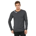 thumbnail image 1 of Daxton Premium Maryland Men Long Sleeves T Shirt Ultra Soft Medium Weight Cotton, Hth Charcoal Tee White Letters 3XL, 1 of 3