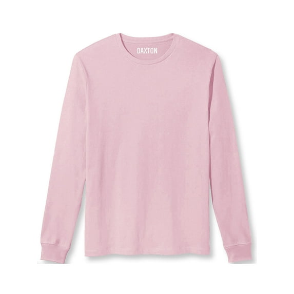 Daxton Premium Men's Long Sleeves T Shirt Ultra Soft Medium Weight Cotton