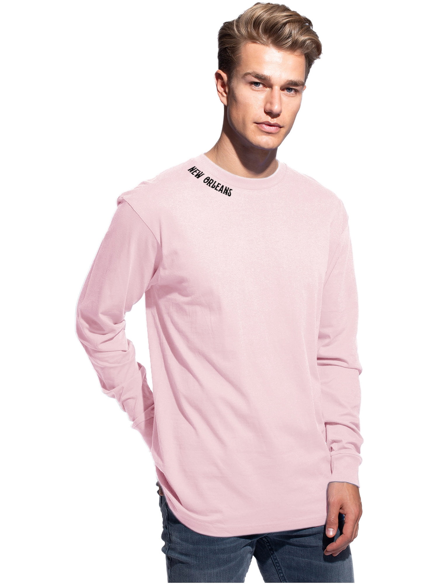 Light Pink Tee With Big Red Heart Men main image 0
