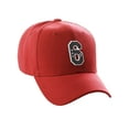 thumbnail image 1 of Daxton Structured Baseball Hat Cap 3D Alphabet A to Z Letter Number Initial-Red, Number 6, 1 of 7