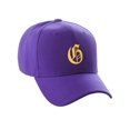 thumbnail image 2 of Daxton Structured Baseball Hat Cap Curved Visor Black Old... 2 of 9