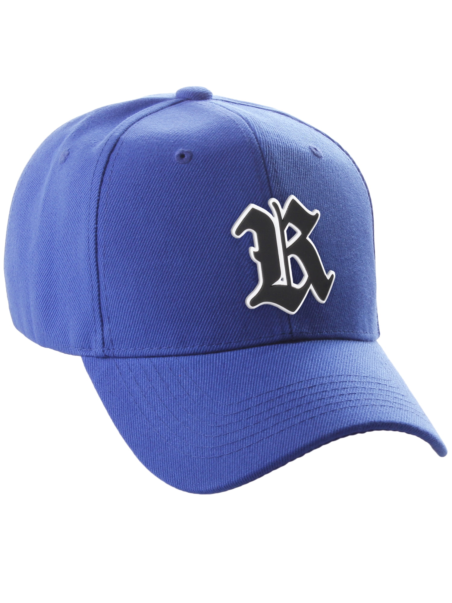 Hat With R Daxton Structured Baseball Hat Cap Old English A to Z Letter Number ...