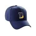 thumbnail image 1 of Daxton Two Tone Initial Letters Numbers Structured Baseball Hat, Navy Hat, Letter D, 1 of 3