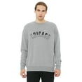 thumbnail image 1 of Daxton Two-Tone USA Cities State Adult Comfort Fit Crew Sweatshirt , Chicago Hgray Black, L, 1 of 3