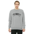 thumbnail image 1 of Daxton Two-Tone USA Cities State Adult Comfort Fit Crew Sweatshirt , Los Angeles Hgray Black, L, 1 of 3