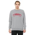 thumbnail image 1 of Daxton Two-Tone USA Cities State Adult Comfort Fit Crew Sweatshirt , Nebraska Hgray Red, XL, 1 of 3
