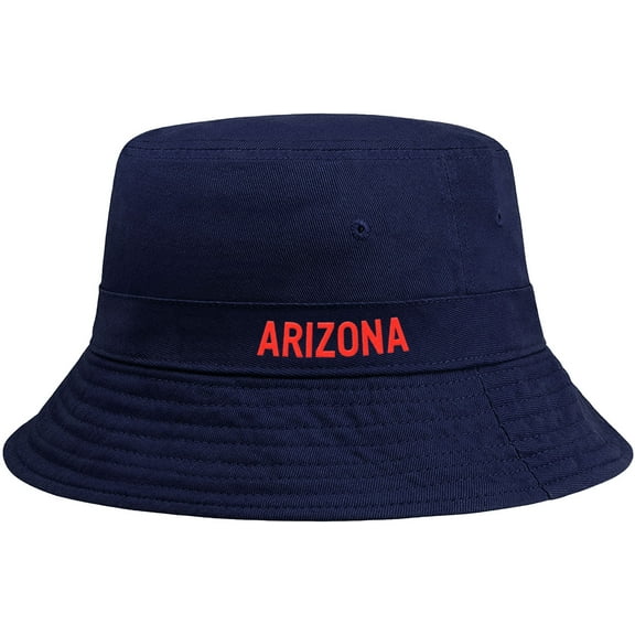 Daxton USA Cities Bucket Hat Cap Fisherman Headwear Cap, Arizona Navy Red