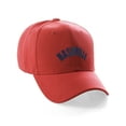 thumbnail image 1 of Daxton USA Cities States Baseball Hat Cap Arch Letters, Nashville Red Navy, 1 of 2