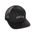 thumbnail image 1 of Daxton USA Cities Trucker Mesh Structured Hat Mid Profile Snapback Cap, 1 of 4