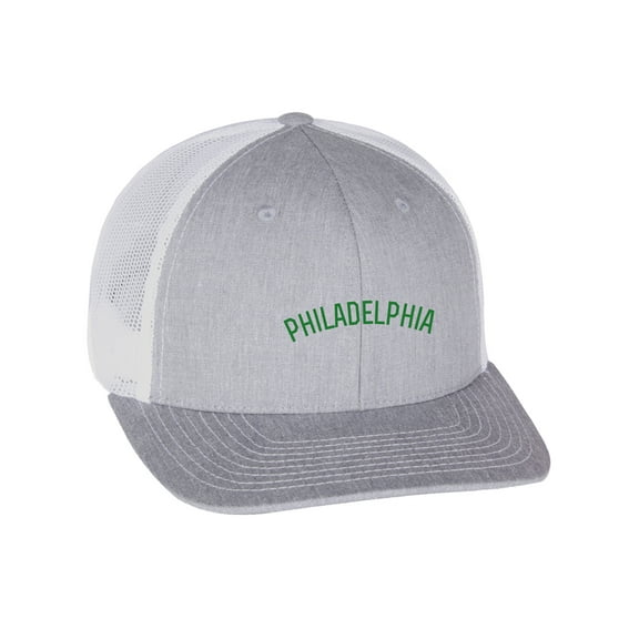 Daxton USA Cities Trucker Mesh Structured Hat Mid Profile Snapback Cap