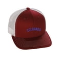 thumbnail image 1 of Daxton USA Cities Trucker Mesh Structured Hat Mid Profile Snapback Cap, 1 of 4