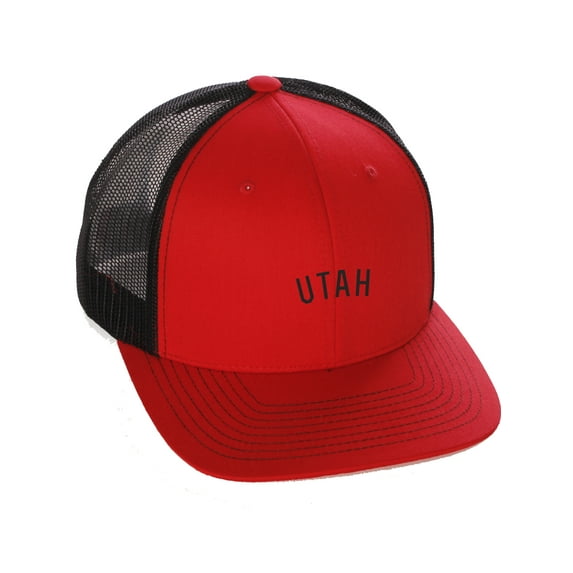Daxton USA Cities Trucker Mesh Structured Hat Mid Profile Snapback Cap