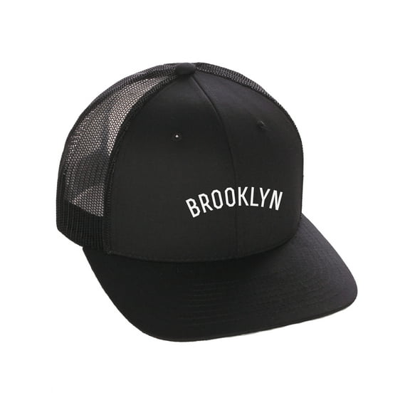 Daxton USA Cities Trucker Mesh Structured Hat Mid Profile Snapback Cap