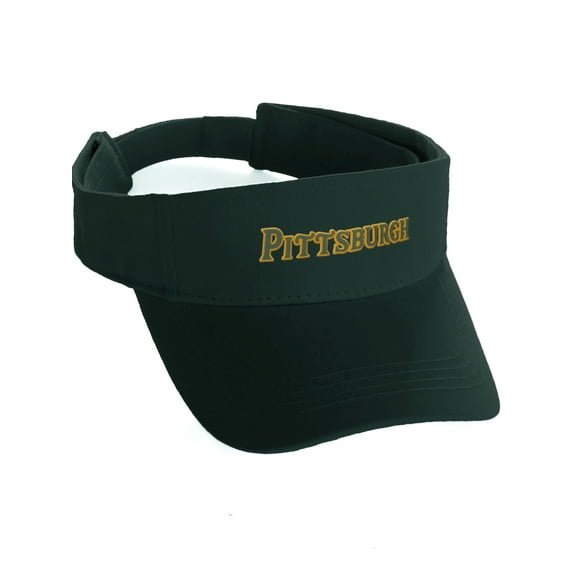 Daxton USA States Sport Golf Sun Protection Visor Headwear Hat, Hunter Visor Pittsburgh