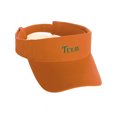 thumbnail image 1 of Daxton USA States Sport Golf Sun Protection Visor Headwear Hat, Orange Visor Texas, 1 of 3