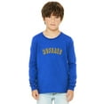 thumbnail image 1 of Daxton Youth Long Sleeve Buffalo Basic Tshirt - Royal Gold, X-Large, 1 of 3