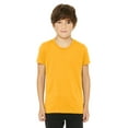 thumbnail image 1 of Daxton Youth Size Short Sleeve Tee Basic Tshirt Tops- Gold, Small, 1 of 6