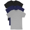 thumbnail image 1 of Daxton Youth Size Short Sleeve Tee Basic Tshirt Tops Packs-Black,Navy,Heather Gray-M, 1 of 8