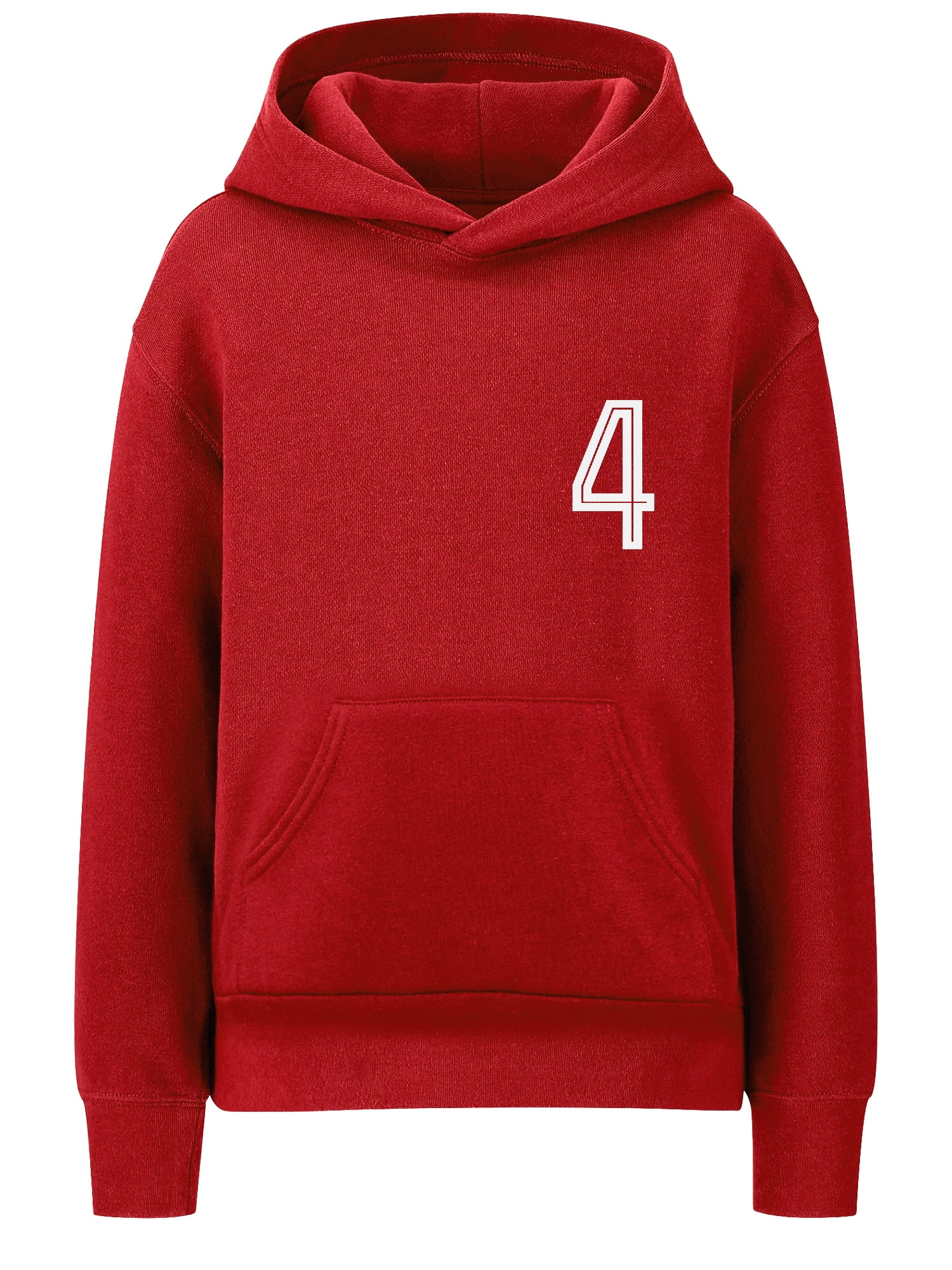 4hunnid red online hoodie