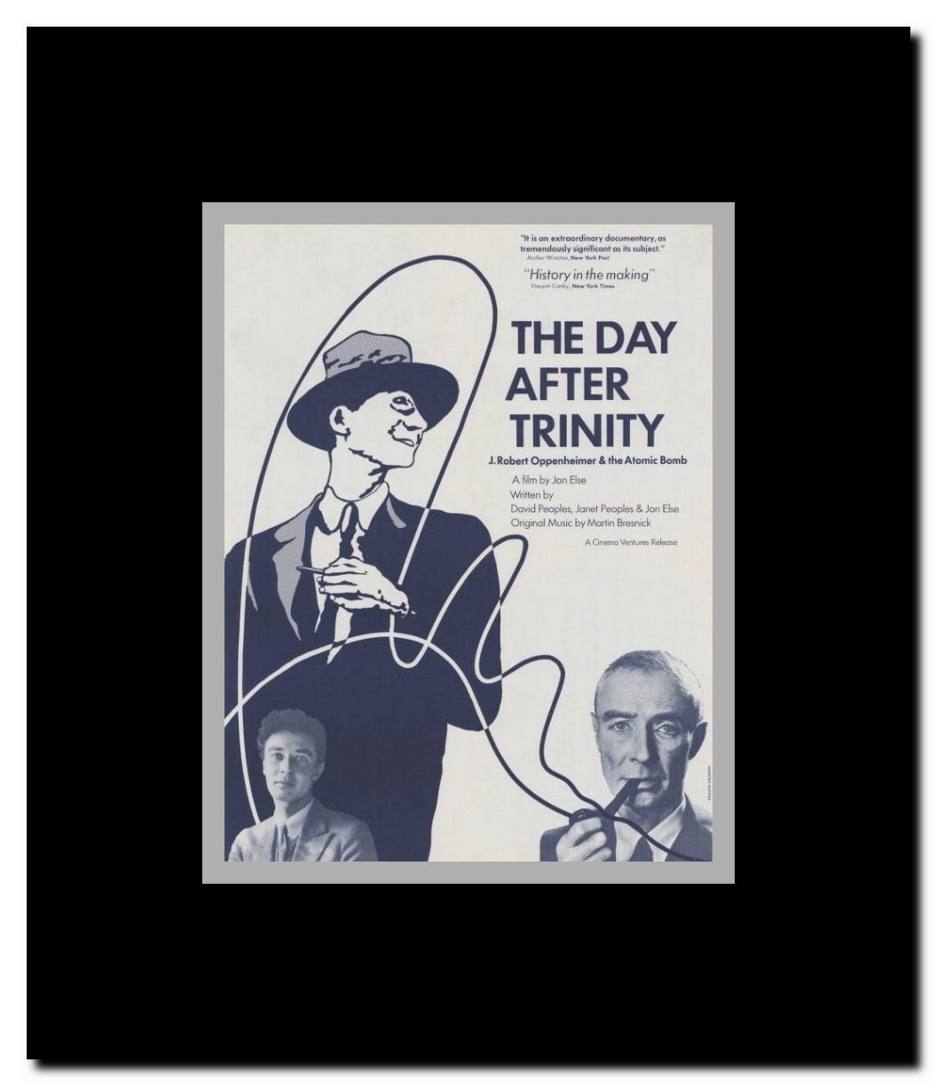 Day After Trinity Framed Movie Poster