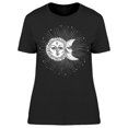 thumbnail image 1 of Day And Night T-Shirt Women -Image by Shutterstock, Female x-Large, 1 of 2