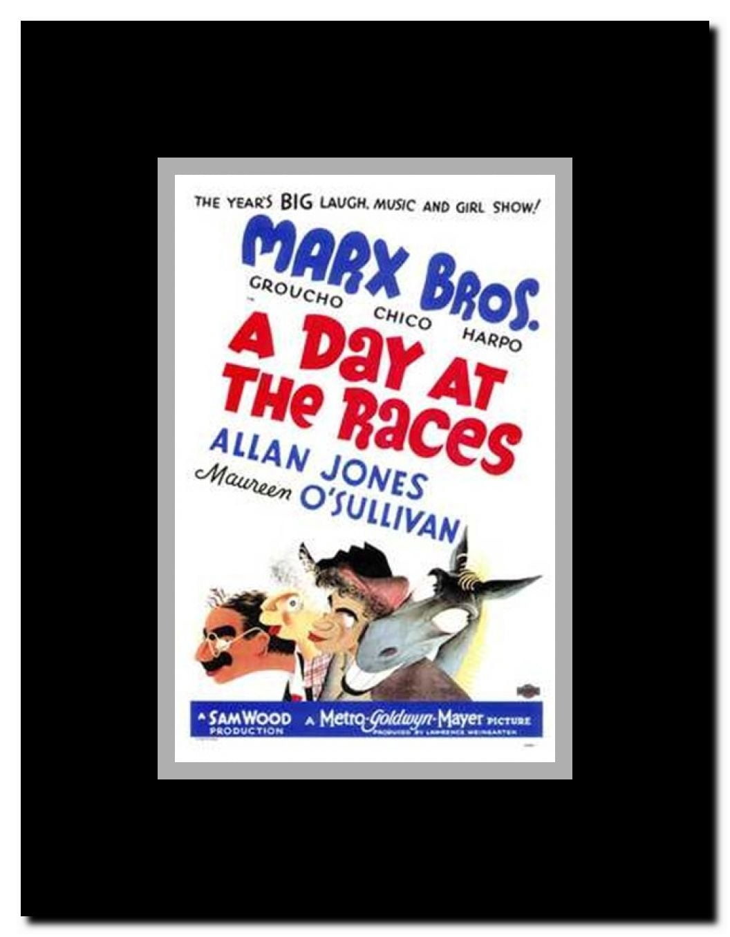 Day At the Races a Framed Movie Poster