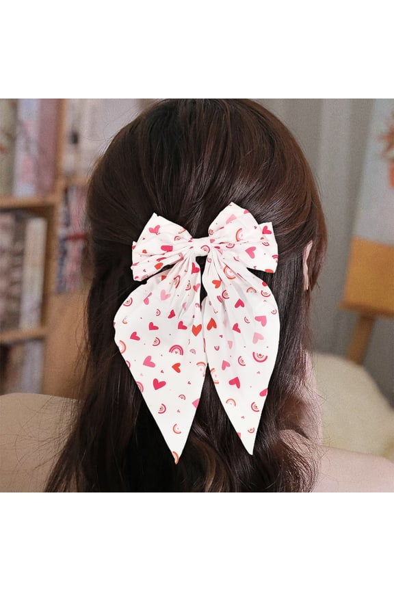Day Bow Hair Clip Women's Plates Hair Clip Back Of The Head Spring Clip Hair Accessories