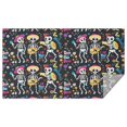 thumbnail image 1 of Day Of the Dead Halloween Pattern Rectangle Tablecloth 60"x102",Waterproof Polyester Rectangle Table Cloth, Wipeable Spillproof Polyester Tablecloth for Dining, Camping, Indoor and Outdoor, 1 of 6