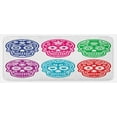 thumbnail image 1 of Day of the Dead Kitchen Mat, Skull Oriental Mexican Sugar for Day, Plush Decorative Kitchen Mat with Non Slip Backing, 47" X 19", Turquoise Fuchsia, by Ambesonne, 1 of 1