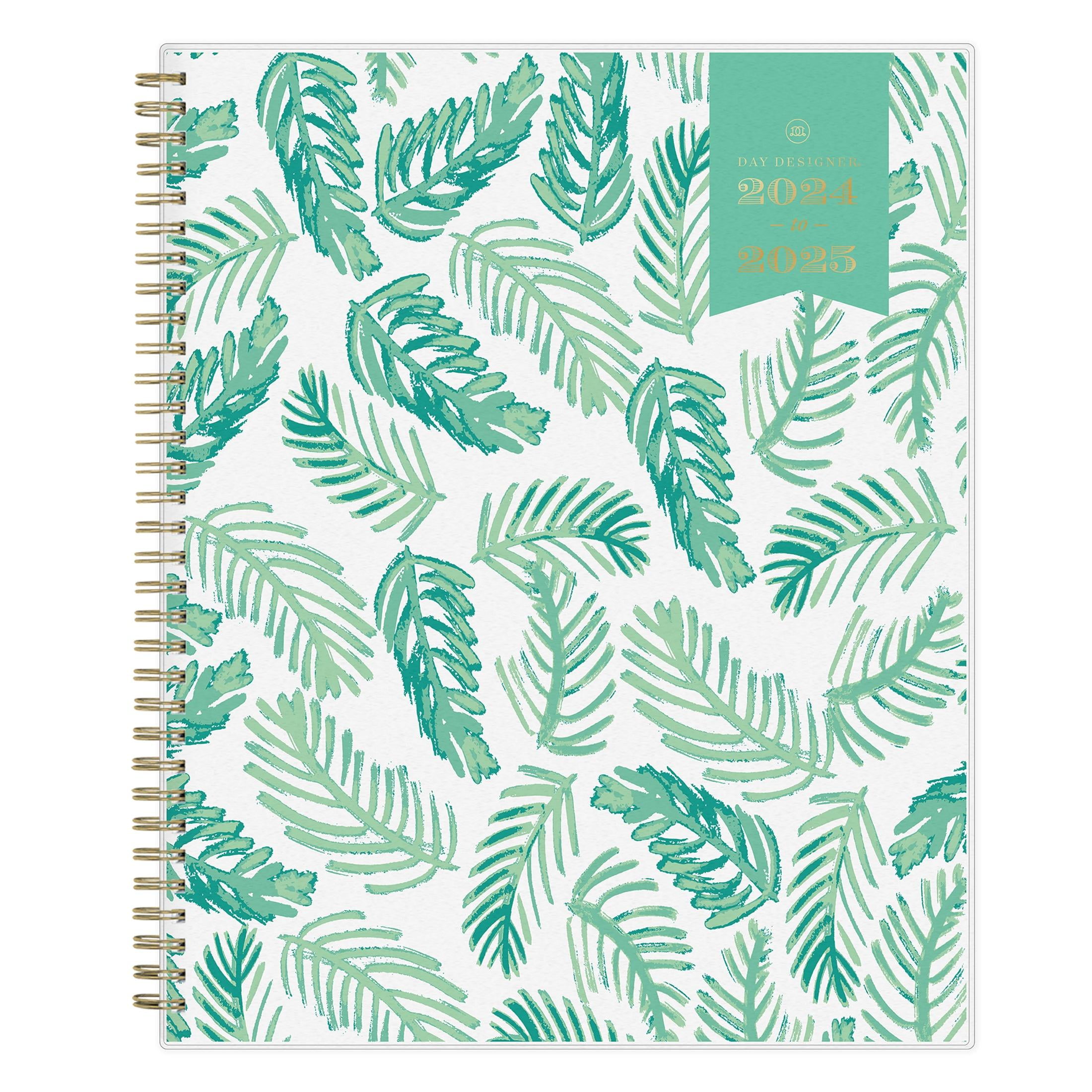 Day Designer for Blue Sky 2024-2025 Weekly Monthly Planner, 8.5x11, Palms