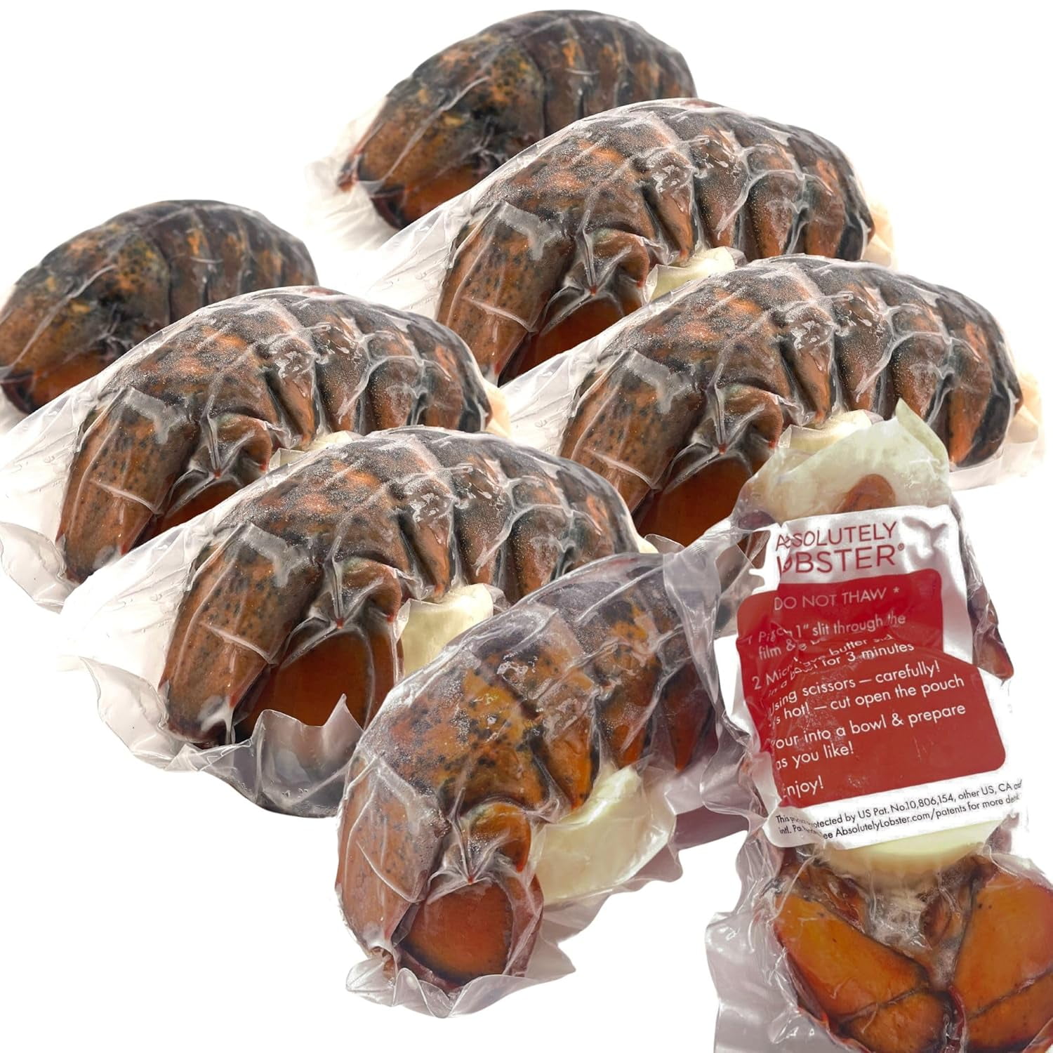 Day Dinner Made Easy: 8 Maine Lobster Tails with GMO- Butter ...