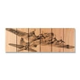 thumbnail image 1 of Day Dream AR3211 32 x 11 in. Air Raid Inside & Outside wood Wall Art, 1 of 7