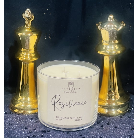 Day Dream Candles Resilience Teakwood Scented Tumbler Candle with 75 h Burn Time