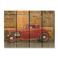 thumbnail image 1 of Day Dream DC2216 22 x 16 in. Deuce Coupe Inside & Outside wood Wall Art, 1 of 7