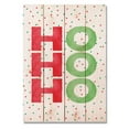 thumbnail image 1 of Day Dream FBHHH1420 14 x 20 in. Ho  Ho  Ho Wall Art, 1 of 2